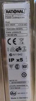 Φούρνος Ηλεκτρικός COMBI STEAM 6x1/1Gn RATIONAL SCC Μεταχειρισμένος